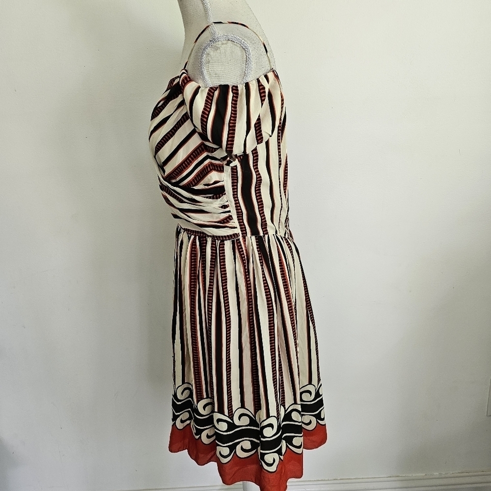 Anna Sui for Target Off-Shoulder Silk Dress - Picture 5 of 10